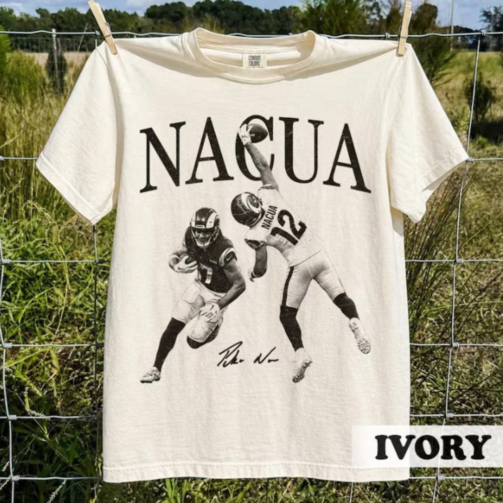 Puka Nacua Comfort Color Shirt, Los Angeles Football Game Day Graphic Tee